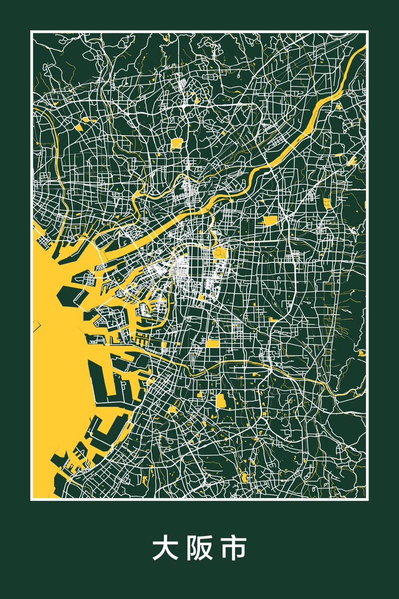 Illustration for article titled 14 Maps That Reveal The Hidden Beauty of Big Cities